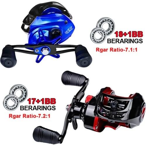 Fishing Reel Metal Bait Casting Reel Fishing Reels Fishing Gear Supplies Sea Fishing ReelsBait Fishing Tackle Fishing Tools Fish