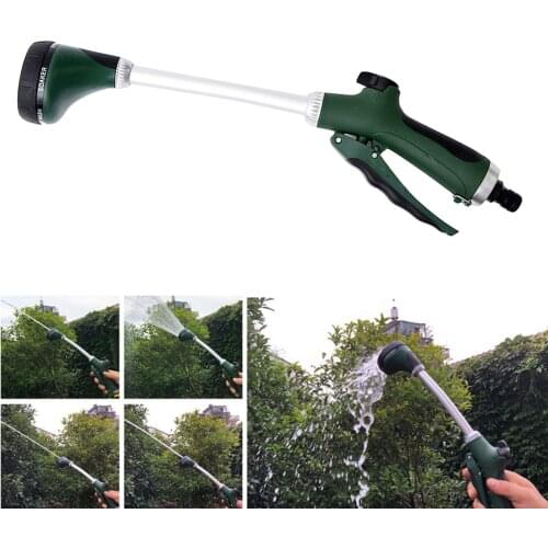Garden Sprayer Gun Nozzle Car Washing Watering Garden Plants Water Sprayer Tube Sprinkler