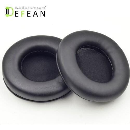 Defean Replacement Leatherette Cushion Ear Pads For SHURE SRH 550 750 SRH550 SRH750 Pro DJ Headphones Headset