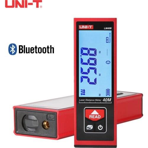 UNI-T Bluetooth Laser Rangefinder LM40B LM50B LM60B Rangefinder Trena Laser Rangefinder Rangefinder Ruler Test Tool