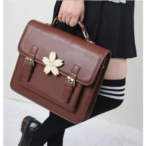 Japanese Sakura Bag Lolita Girls Boy Jk Backpack Uniform Handbag Book Bag