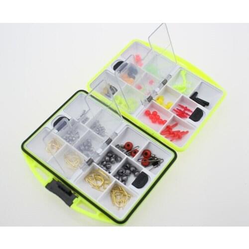 1set/box rock fishing accessories components plastic box combo kit box set for rock beach saltwater pesca fishing