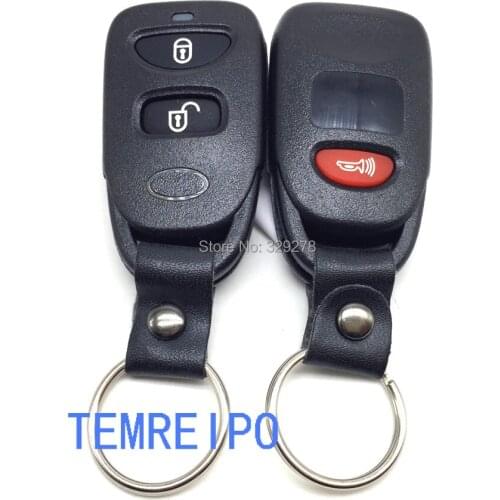 10pcs/lot 2+1 Panic Entry Keys for Hyundai Tucson Tucson Elantra Accent Santa Fe Remote Key Case hyundai Car Key Shell