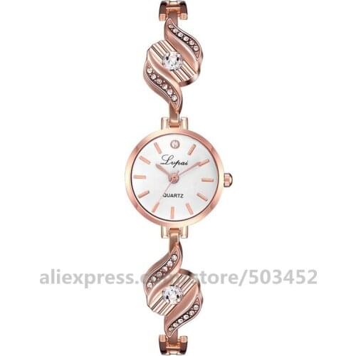 100pcs/lot Sweet Style Orologio Donna Wholesale Women Bracelet Watches Factory Price Fashion Diamond Belt Watch