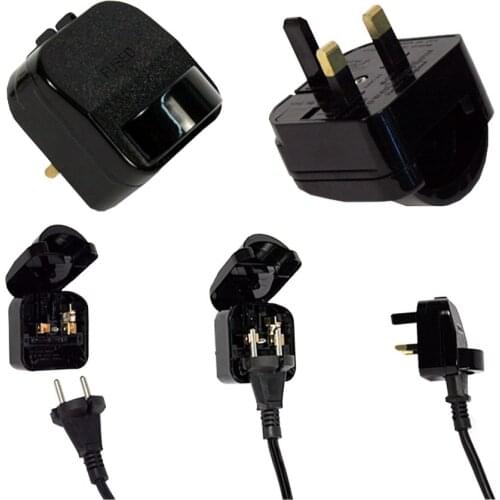 13A European Union various countries Adapter 2pcs Free Shipping, AC Power Adapter,Travel Power Connector Plug