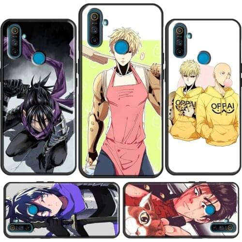 One Punch Man Sonic For OPPO Realme 8 Pro Q3 6 7 i C3 GT Neo Case For OnePlus 9 Pro 8 Pro Nord 7T 8T 9R Cover