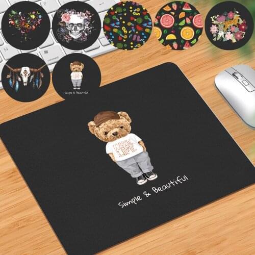 Mouse Pad Game Gamer Mouse Pad Anti-slip Durable PU Leather Computer Mouse Pad Waterproof Pad