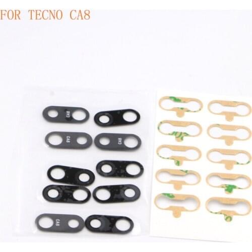 Hot 30pcs Back Rear Camera Glass Lens For TECNO KE5 KE6 A45 CA8 ID6 LB7 LC7 P51 Camera Glass Lens Glass + Sticker Replacement