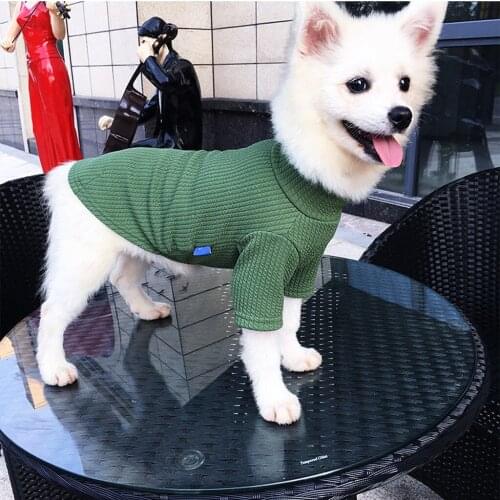 Pet Clothes Dog Warm Two-Legged Clothes Winter Bottoming Shirt Sweater Clothing for Small Dog Fleece Puppy Clothing ropa para