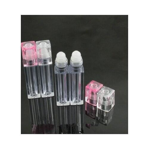 Wholesale 6.5ml Empty lipgloss roll on bottles lip balm containers eye cream bottles lip gloss tubes makeup refillable tubes
