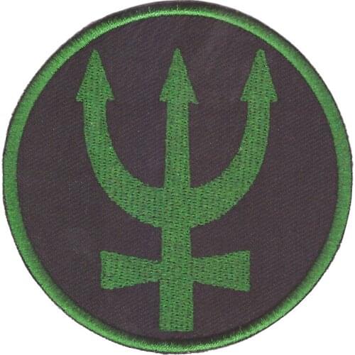 Wholesale Sailor Neptue custom hand embroidered designs patches Suitable for all kinds of clothes