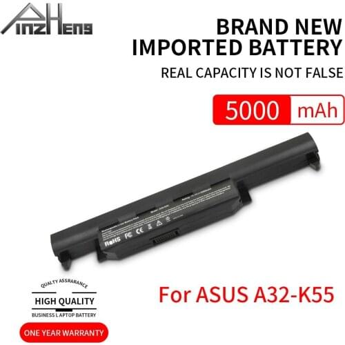 PINZHENG New Laptop Battery For ASUS A55v A32-K55 X75V k45 X45VD A85V A45V A45 A55 A75 K45 K55 K75 Replacement Laptop Bateria