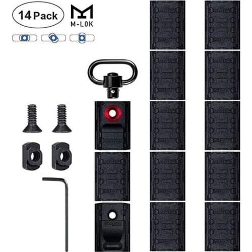 Tactical Airsoft M-LOK Hand-Stop Cover Kit Handle Handguard Grip for MLOK Keymod Protector Plate