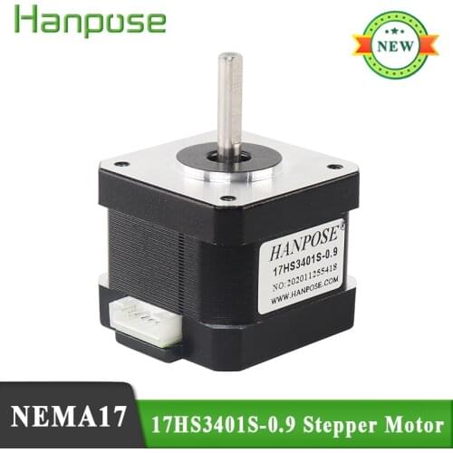 1pcs 42 Motor 17HS3401S 0.9 degree 1.3A 28N.cm 4-lead Nema17 Stepper motor for DIY 3D Printer CNC
