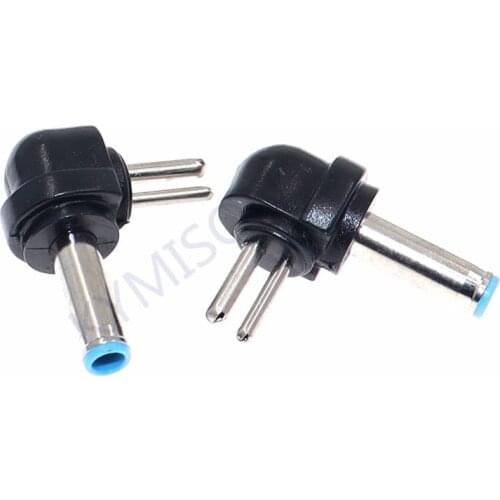 10Pcs/lot DC Tip 2 Pin to 4.5*3.0mm / 7.4*5.0mm Connector Laptop Adaptor For Dell HP Envy Ultrabook 15 Laptop Notebook Charger