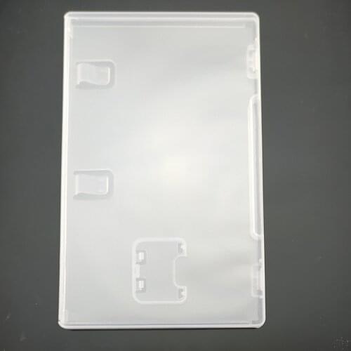100pcs Transparent box Game Card Cartridge Holder Case shell For Switch NS game card with book holder for inserted cover