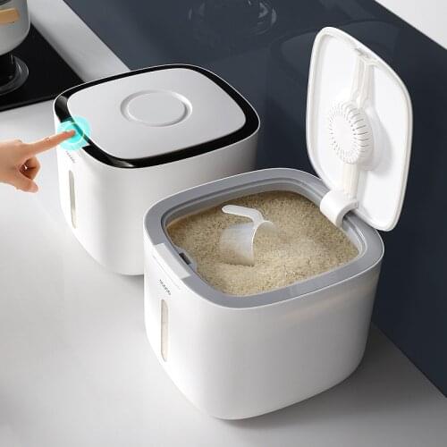 5Kg Kitchen Collection Nano Bucket Insect-Proof Moisture-Proof Rice Cylinder Food Storage Sealed Grain Household Box