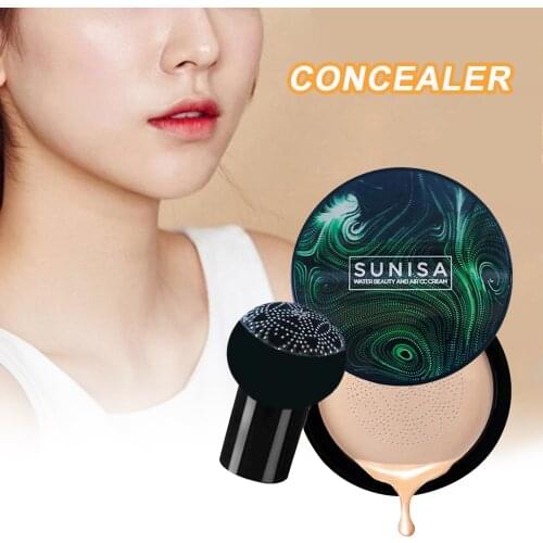 CC Cream Moisturizing Foundation Mushroom Head Air Cushion Whitening Makeup Maquiagem Cosmetics Breathable Natural 2