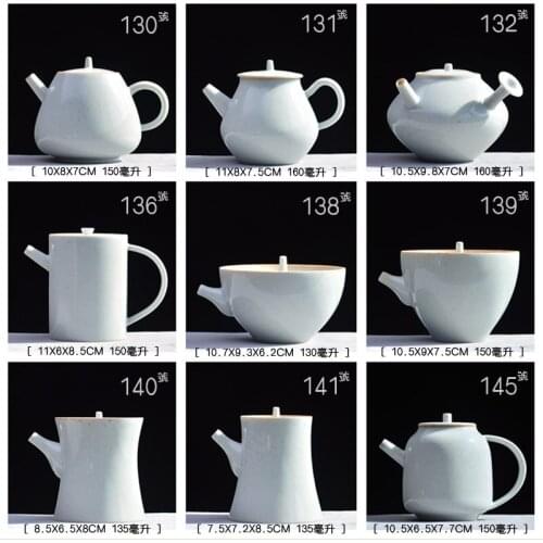 Water sand glaze teapot Japanese handmade stoneware small teapot high temperature firing ceramic kung fu tea set teapot