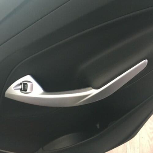 For Ford Escape Kuga 2017 2018 2019 ABS Matte Inner Door Handle Armrest Window Lift Switch Panel Cover Interior Accessories