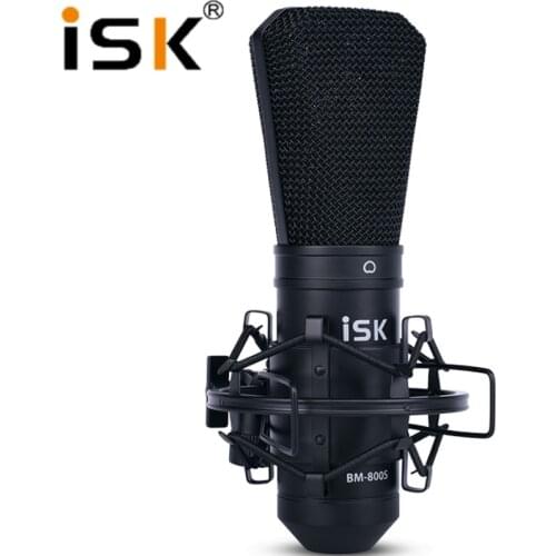 ISK BM-800S BM800S Condenser Microphone Professional Recording studio microphone Computer live Broadcast