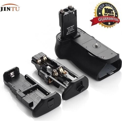 JINTU Deluxe Power Grip for Canon EOS 5D Mark III - AA Battery Tray - Contact Cover - JINTU 1 Year Limited Warranty
