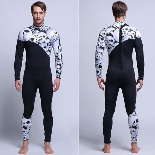 Men Scuba Diving Wetsuit Neoprene 3mm Spearfishing Wet Suit for Surfing Swimmin diving, paddleboarding, kiteboarding S-XXL