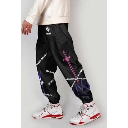 2021 New Arrival 3D Jogger Pants Manga Fate/stay night Women Fashion Hip hop Streetwear Sweatpants