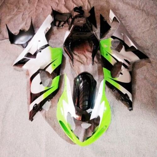 Motorcyle Fairing Fit for SUZUKI GSXR1000 K2 00 01 02 GSXR 1000 2000 - 2002 ABS White/green Fairings GSXR 1000