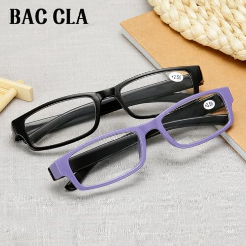 Ahora Anti Blue Light Blocking Rimless Reading Glasses Women Men Square Frameless Presbyopic Glasses Diopters +1.0 1.5 2 2.5 4.0