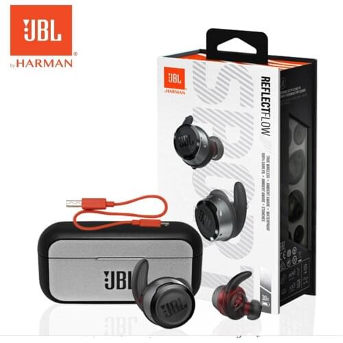 Original JBL Reflect Flow True Wireless Sport Headphones TWS Bluetooth IPX7 waterproof Sweat proof Earbuds Headset with Mic