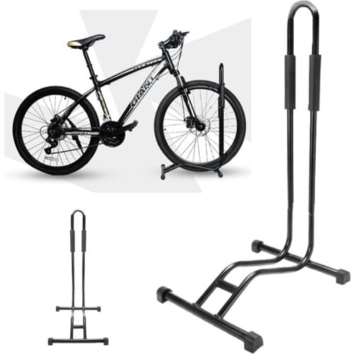 Mountain Bike Rack Adjustable MTB Washing Accessories Parking Holder L-type Bicycle Cycling Display Floor Rack Bike Repair Stand