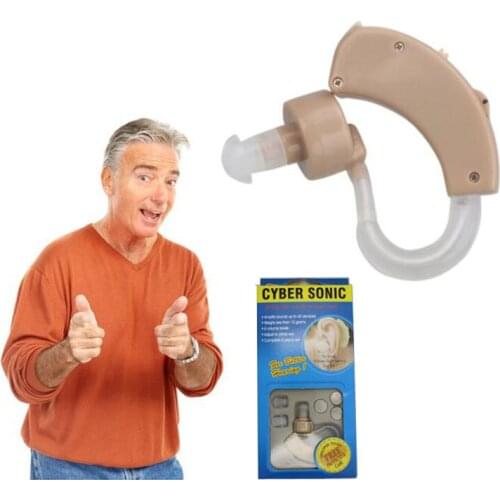 JZ-1088A Mini Adjustable Earhook Behid Ear Hearing Aids Sound Voice Amplifier Volume Tone Listen Invisible Enhancer Hearing Aid