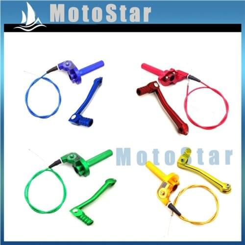 Twist Throttle Cable Gear Shifter Lever For Chinese 50cc 70cc 90cc 110cc 125cc 140cc 150cc 160cc Pit Dirt Bike Motorcycle