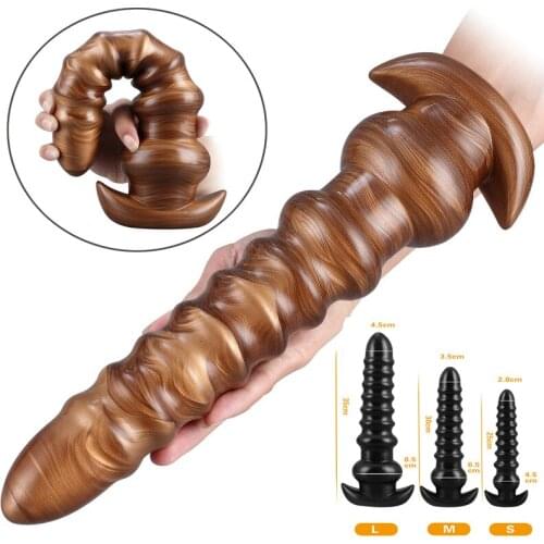 Super Huge Anal Plug Silicone Big Dildo Butt Plug Prostate Massage Pagoda Large Ass Plug Vagina Expansion Sex Tool For Men Women