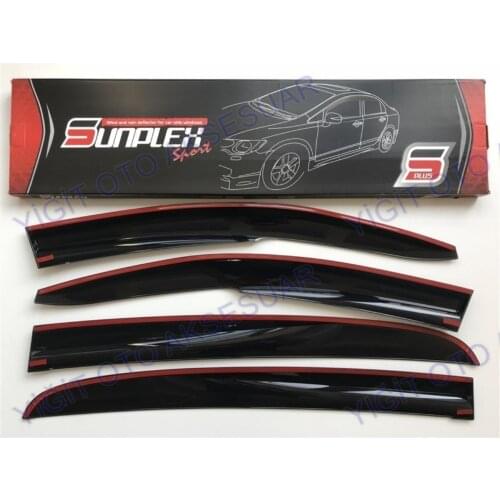 For OPEL ASTRA H Rain Wind Deflector 2004-2014 Sunshade Curtains Car Windshield Auto Accessory Universal Spilitter Mud Flaps