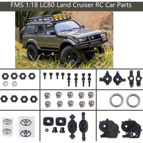 Shock Absorber Screw Gearbox for FMS 1:18 LC80 Land Cruiser RC Climbing Car Part