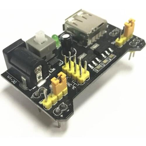1pcs Breadboard Power Supply Module 3.3V 5V Solderless Bread Board