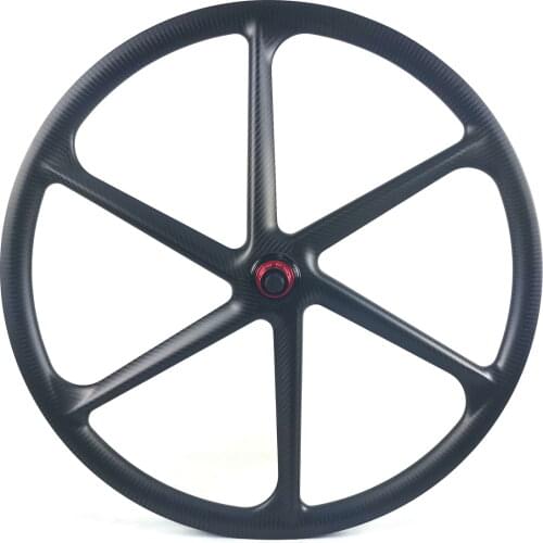 29ER 6 Spokes MTB Carbon Wheels Tubeless Compatible With Clincher 3K 30mm Width 30mm Profile Apply To Shimano Or Sram XD