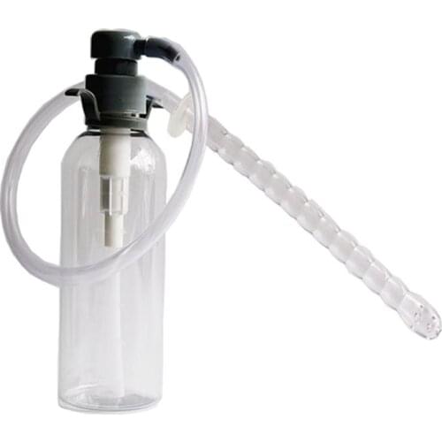 300ML Reusable Vaginal Cleaning Washer for Women Anal Douche Enema Bottle Pump Cleaner Kit Sex Toys