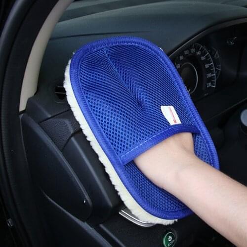 Car Accessories Cleaning Brush Washing Gloves sticker For Alfa Romeo 159 147 156 166 Giulietta 5 GT Mito 1 Spider Brera