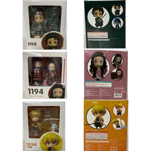 10 cm Anime Demon Slayer Kimetsu no Yaiba Kamad NezukoTanjirou 1194 Kamad Nezuko PVC Figure Toys