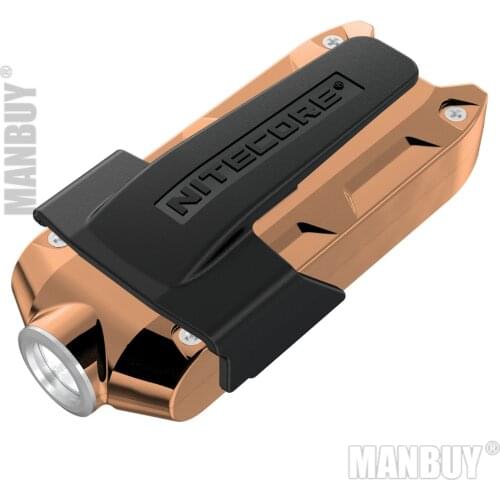 2020 NITECORE 240 Lumens TIP-CRI Metal Key Button Light + Multi-purpose Clip Outdoor Camping Daily EDC Rechargeable Flashlight