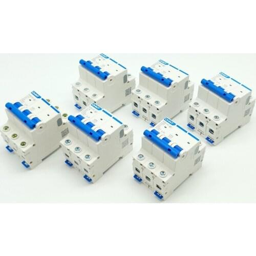 CHINT Mini Circuit Breaker NXB-63 3 Poles C type 1A 2A 3A 4A 6A 10A 16A 20A 25A 32A 40A 50A 63A MCB C45 Circuit Breaker