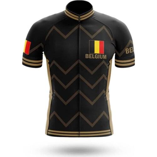 2020 Laser cut Belgium camisa de ciclismo men cycling shirt summer quick dry short sleeve mallot ciclismo hombre verano