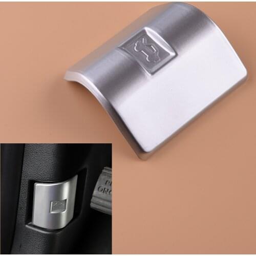 Silver Engine Hood Switch Button Cover Trim Fit For Ford F150 2009 2010 2011 2012 2013 2014 2015 2016 2017 2018 2019