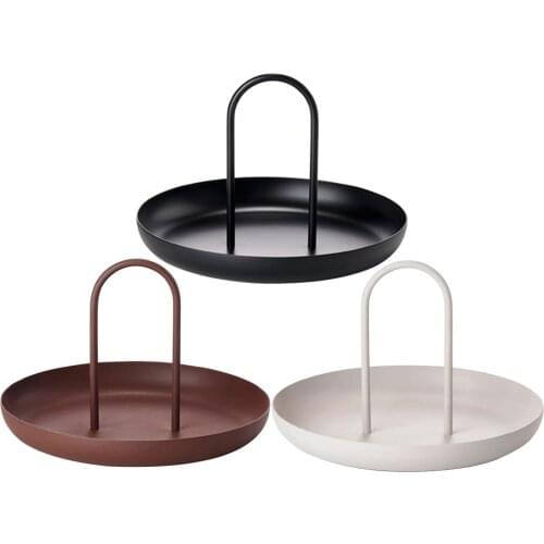 Kitchen Table Living Room Kitchen Table Tray Jewelry Necklace Cosmetic Dessert Plate Home Organizer Xmas Gifts