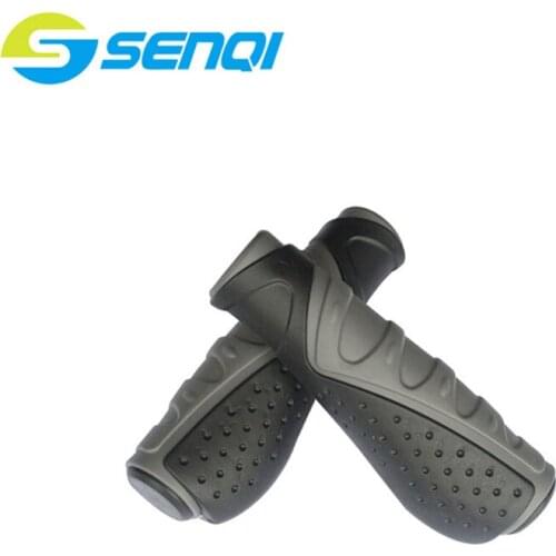 Mountain Bike Handle Grips Rubber Damping Comfortable Hanlebar Grips Thicker Bicycle Accessories