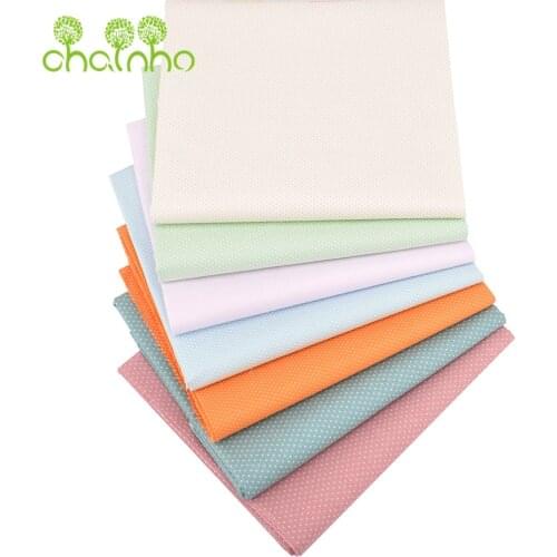 Printed Twill Cotton Fabric,Tiny Dots Series,Patchwork Clothes For DIY Sewing Quilting Baby & Childrens Bedclothes Material
