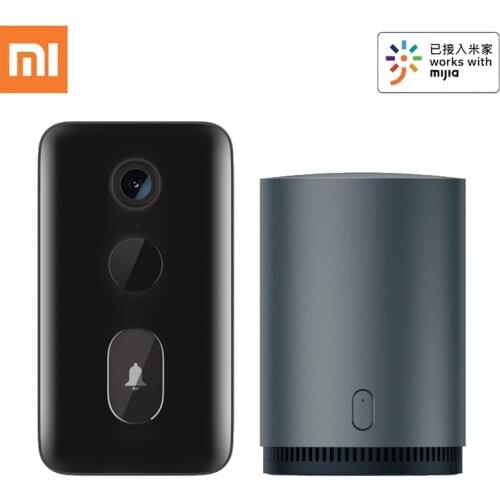 Xiaomi Smart Video Doorbell 2 Pro 2K Ultra HD Infrared Night Vision Two Way Intercom WiFi Doorbell Smart Home Door Bell Camera